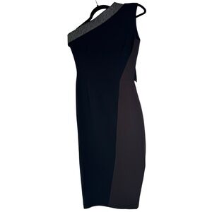 VICTORIA BECKHAM Runway Spring/Summer 2012‎ Collection Wool Silk One Shoulder 4